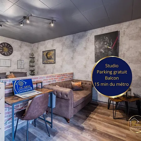 Cozy La Fabrique Balcony & Free Parking Apartman *